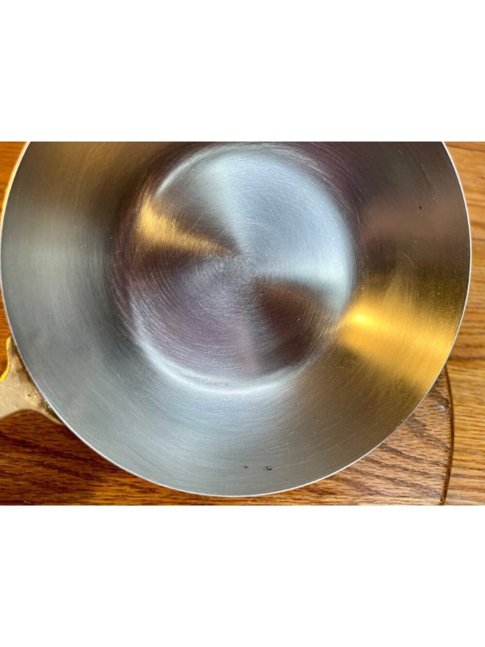 VTG Paul Revere Ware   Limited Edition 6.5 ”  Copper Skillet  Frying Pan With Br - Picture 8 of 14